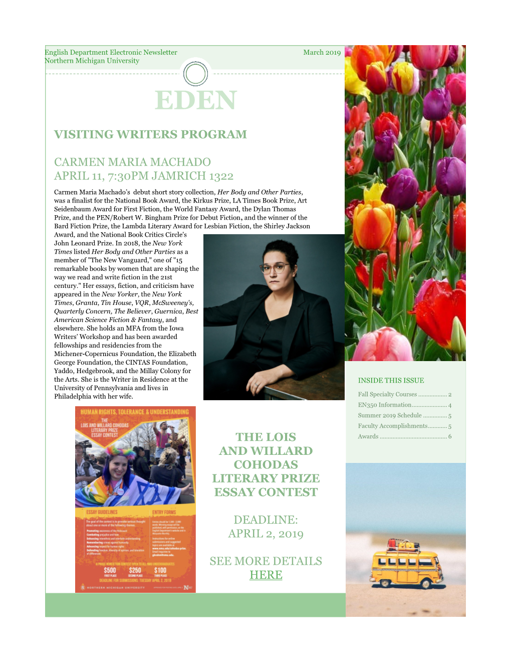 March 2019 Northern Michigan University EDEN