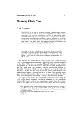 Pp.081-092 BONGIORNO Manning Clark