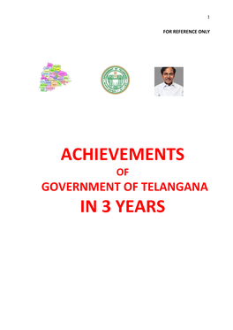 Achievements in 3 Years