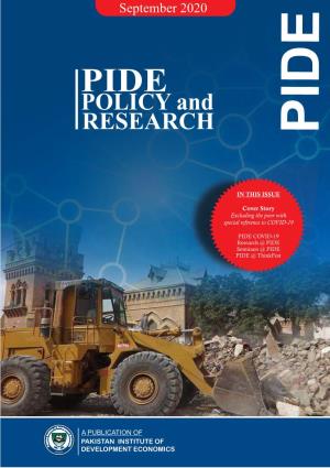 PIDE Policy and Research (P&R) Magazine