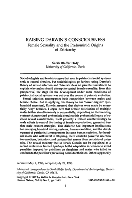 Raising-Darwins-Consciousness.Pdf