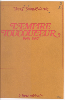 L'empire Toucouleur. 1848-1897