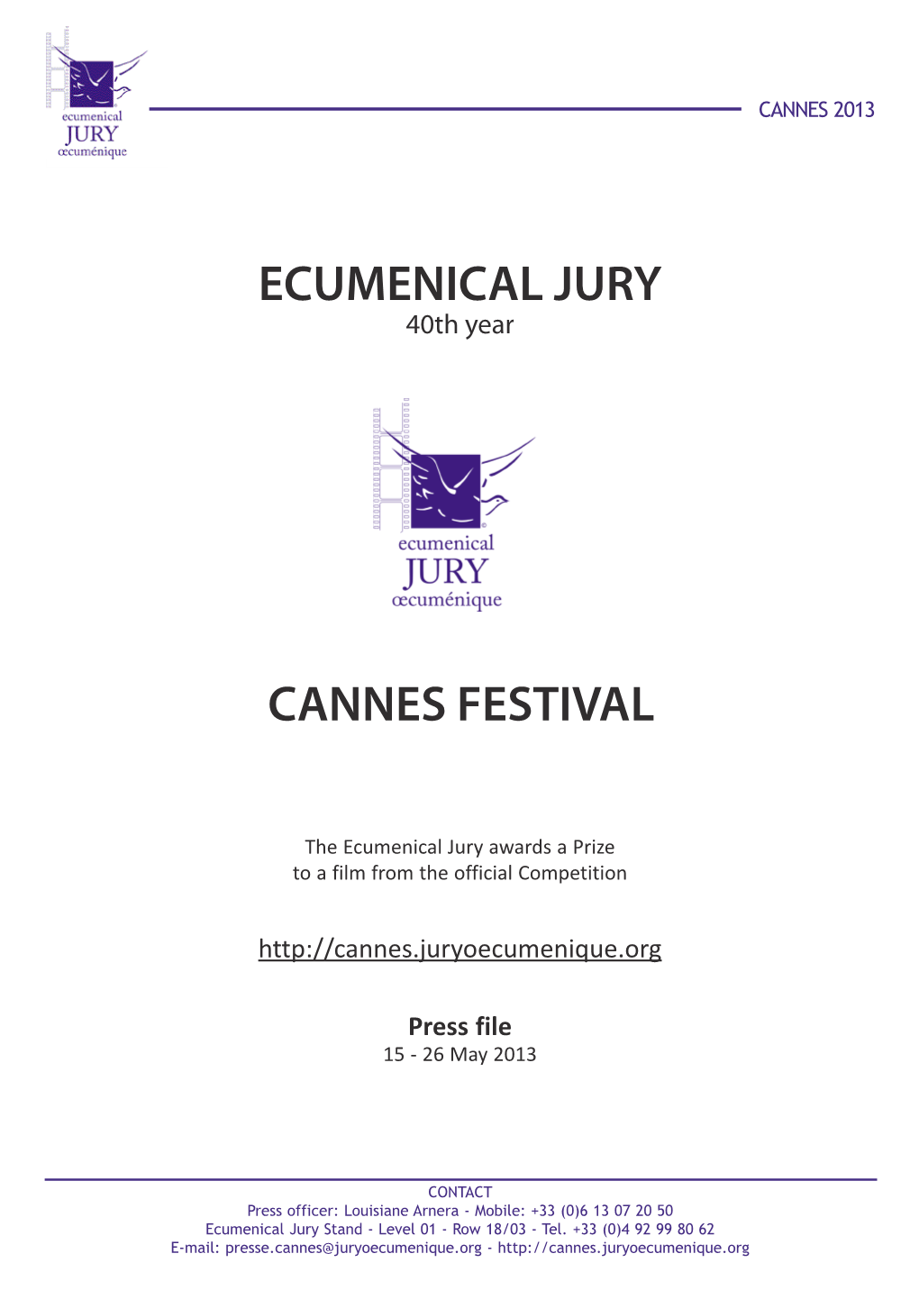 Ecumenical Jury Cannes Festival