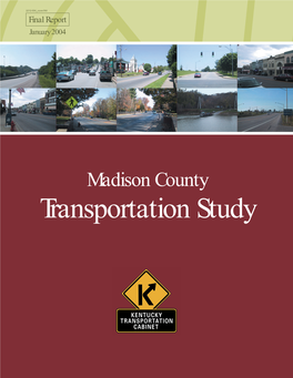 Transportation Study Chapter I – Introduction