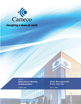 Cameco 2021 Management Proxy Circular
