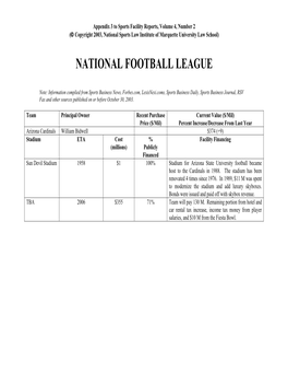 National Football League