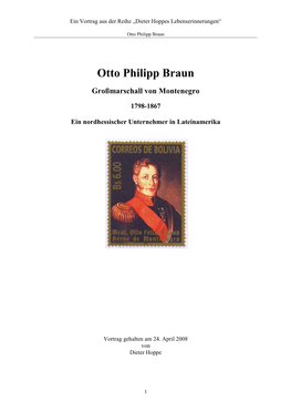 Otto Philipp Braun