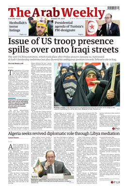 Issue of US Troop Presence Spills Over Onto Iraqi Streets