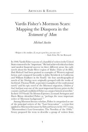 Vardis Fisher's Mormon Scars