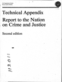 Techinical Appendix: Report to the Nation on Crime and Justice