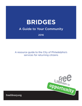 BRIDGES a Guide to Your Community