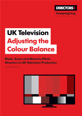 UK Television Colour Balance Adjusting