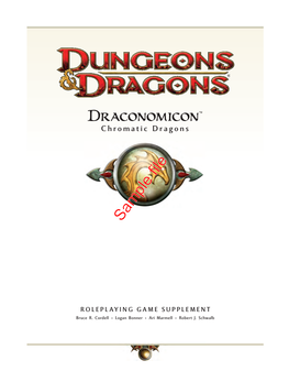 Draconomicon™ Sample File