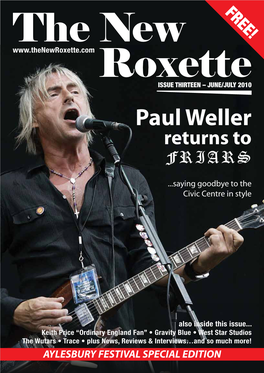 Paul Weller Returns To