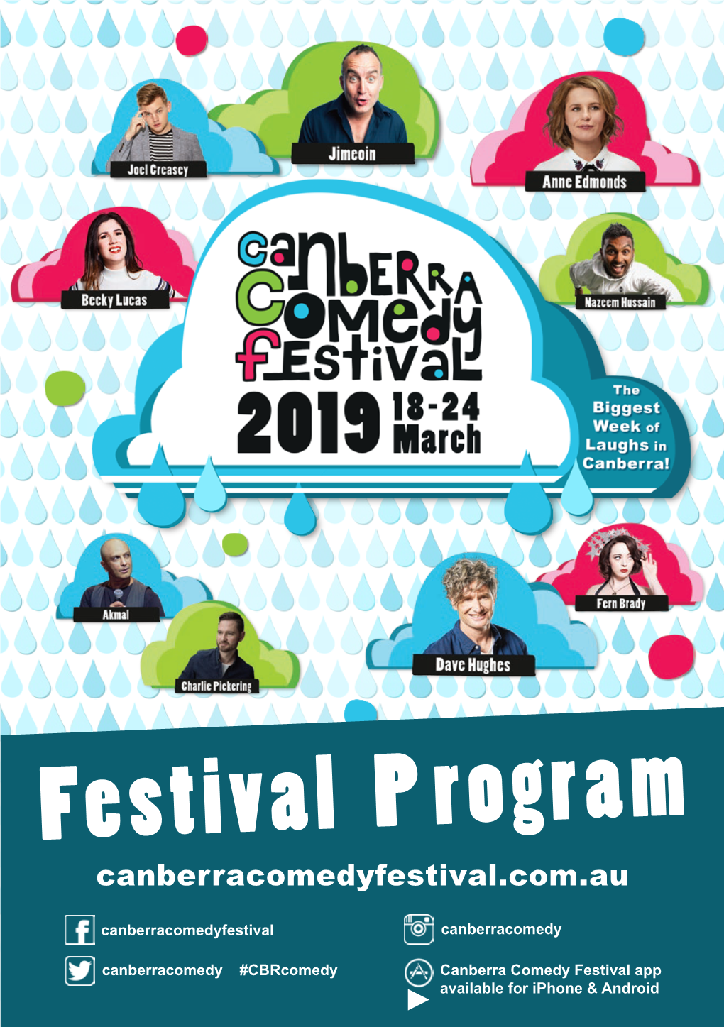 Festival Program Canberracomedyfestival.Com.Au