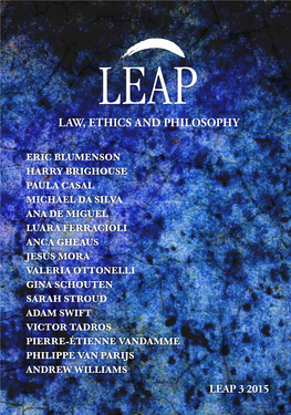 Law, Ethics and Philosophy