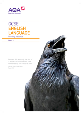 GCSE English Language Reading Support Booklet Paper 1