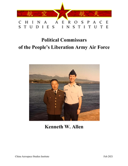 Political Commissars of the People's Liberation Army Air Force Kenneth