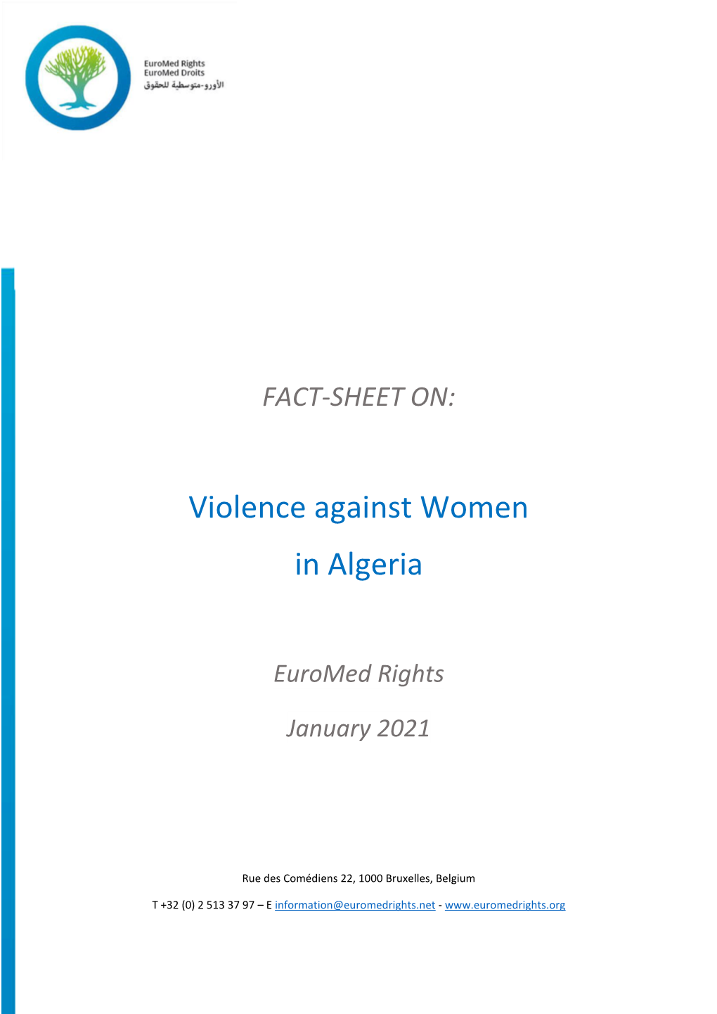 Violence Against Women in Algeria