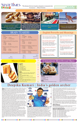 Deepika Kumari : India's Golden Archer