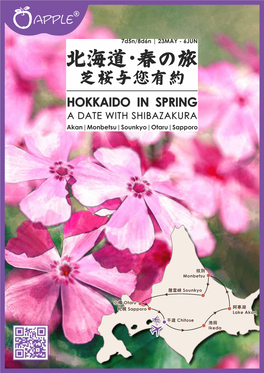 HOKKAIDO in SPRING a DATE with SHIBAZAKURA Akan | Monbetsu | Sounkyo | Otaru | Sapporo