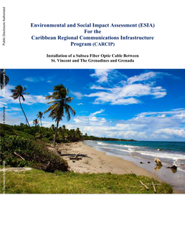 ESIA) for the Caribbean Regional Communications Infrastructure Program (CARCIP
