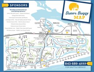 Dunes Buggy Map.Indd 1 Plaza at Shelter Cove • the Dunesbug- Leamington POA • LEAMINGT LIGHTHOUSE