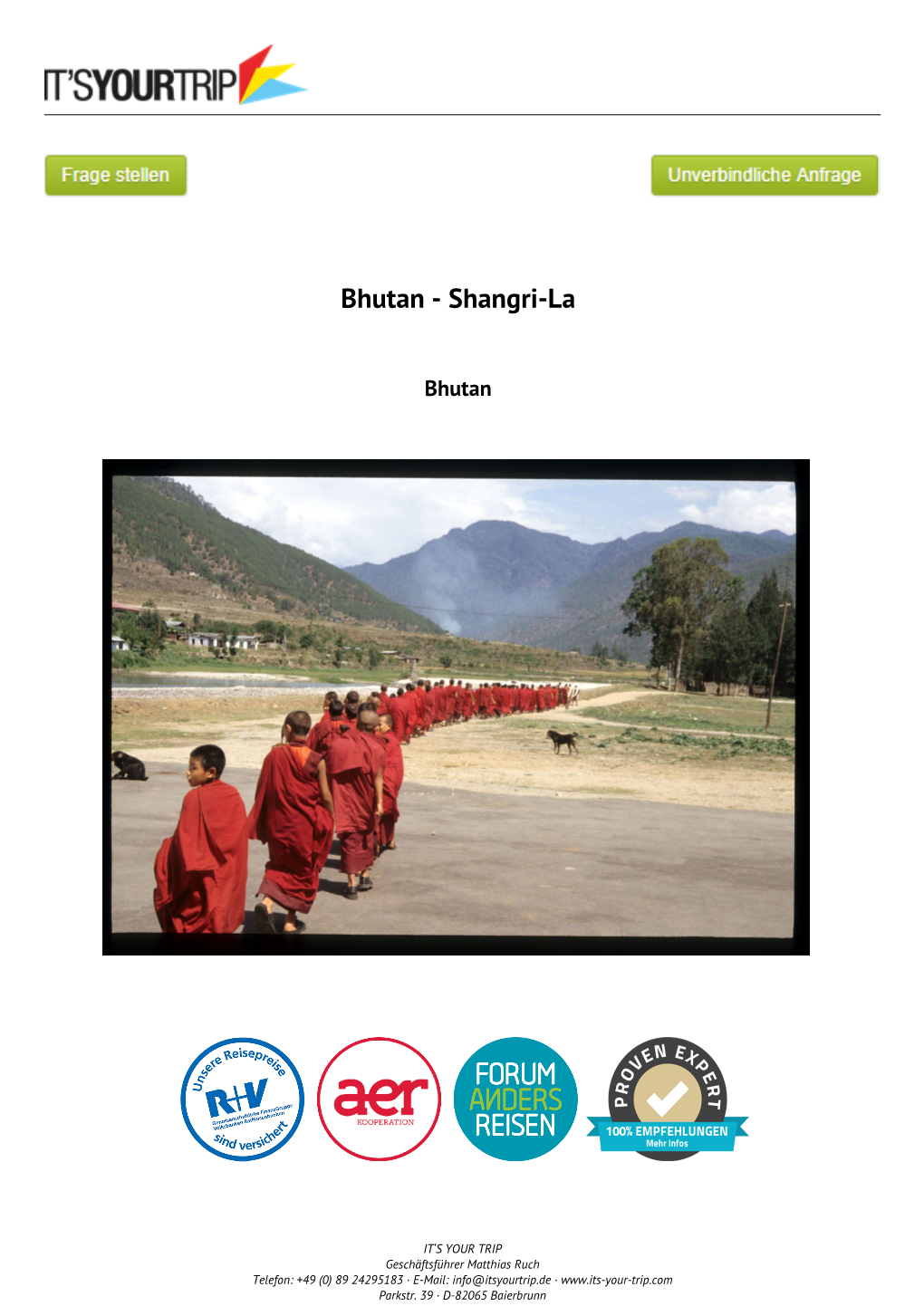 Bhutan - Shangri-La