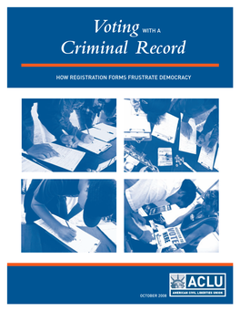 Voting Criminal Record