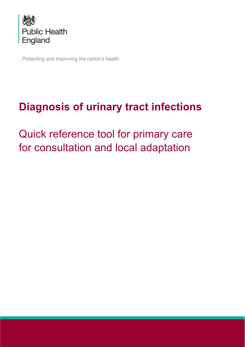 Urinary Tract Infections