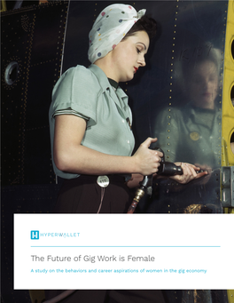 The Future of Gig Work Is Female