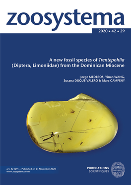 Diptera, Limoniidae) from the Dominican Miocene