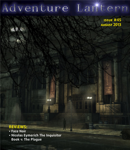 Reviews: • Face Noir • Nicolas Eymerich the Inquisitor Book 1: the Plague August 2013
