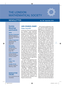 The London Mathematical Society