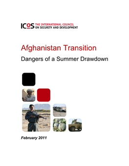 Afghanistan Transition: Dangers of a Summer Drawdown
