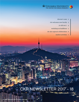 Ckr Newsletter 2017 - 18