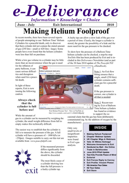 Making Helium Foolproof