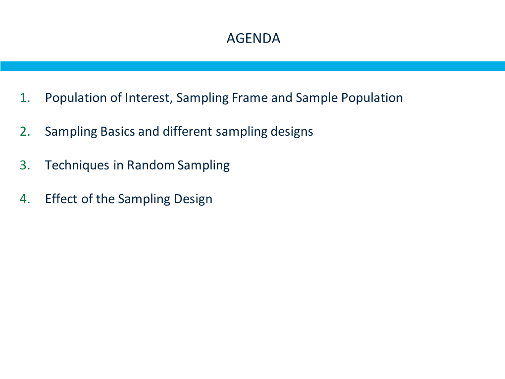 Sampling Frame and Sample Population DocsLib