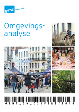 Gent in Cijfers 2018: Omgevingsanalyse