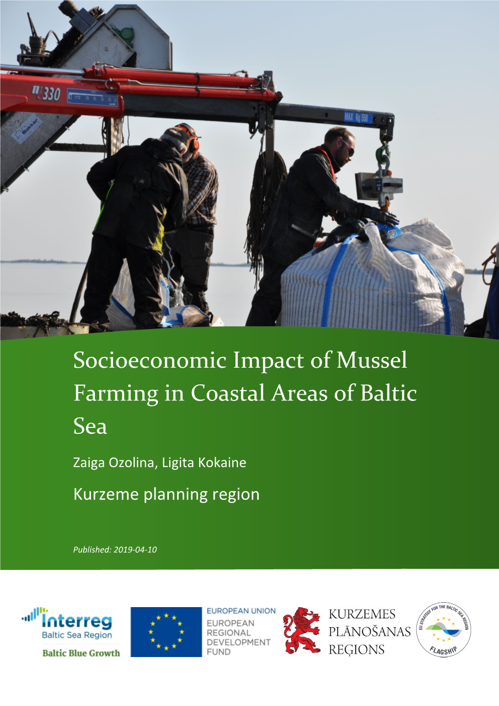 Socioeconomic Impact of Mussel Farming in Coastal Areas of Baltic Sea