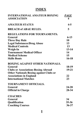 International Amateur Boxing Page Association 4 Amateur