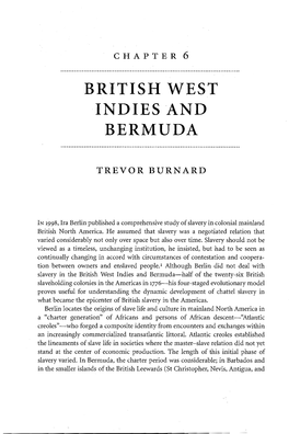 British West Indies and Bermuda