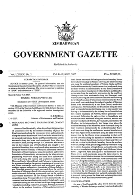 Government Gazetth