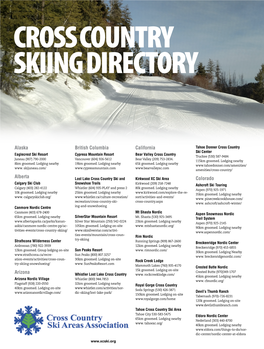 Ski Area Directory