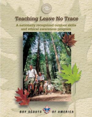 Teaching Leave No Trace