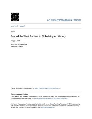 Barriers to Globalizing Art History
