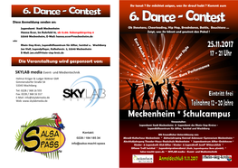 Dance Contest 2017