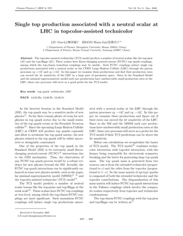 Single Top Production Associated with a Neutral Scalar at LHC in Topcolor-Assisted Technicolor