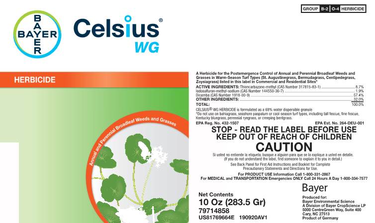 The Celsius WG Label