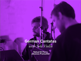 German Cantatas with Solo Violin